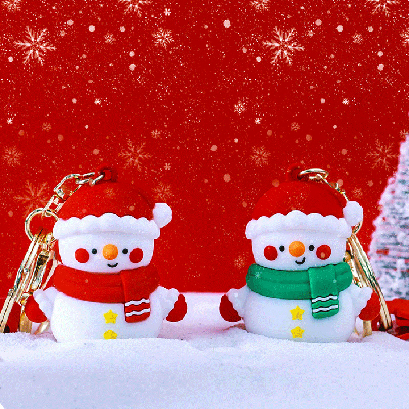 Móc Khoá trang trí Noel - Snowman 1 moc khoa snowman 03